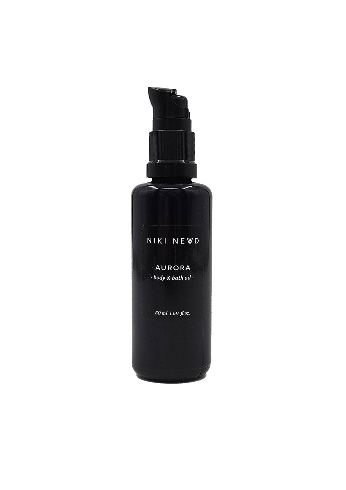 Niki Newd® Aurora Body and Bath Oil – moisturizing body oil for glowing, deeply hydrated skin.