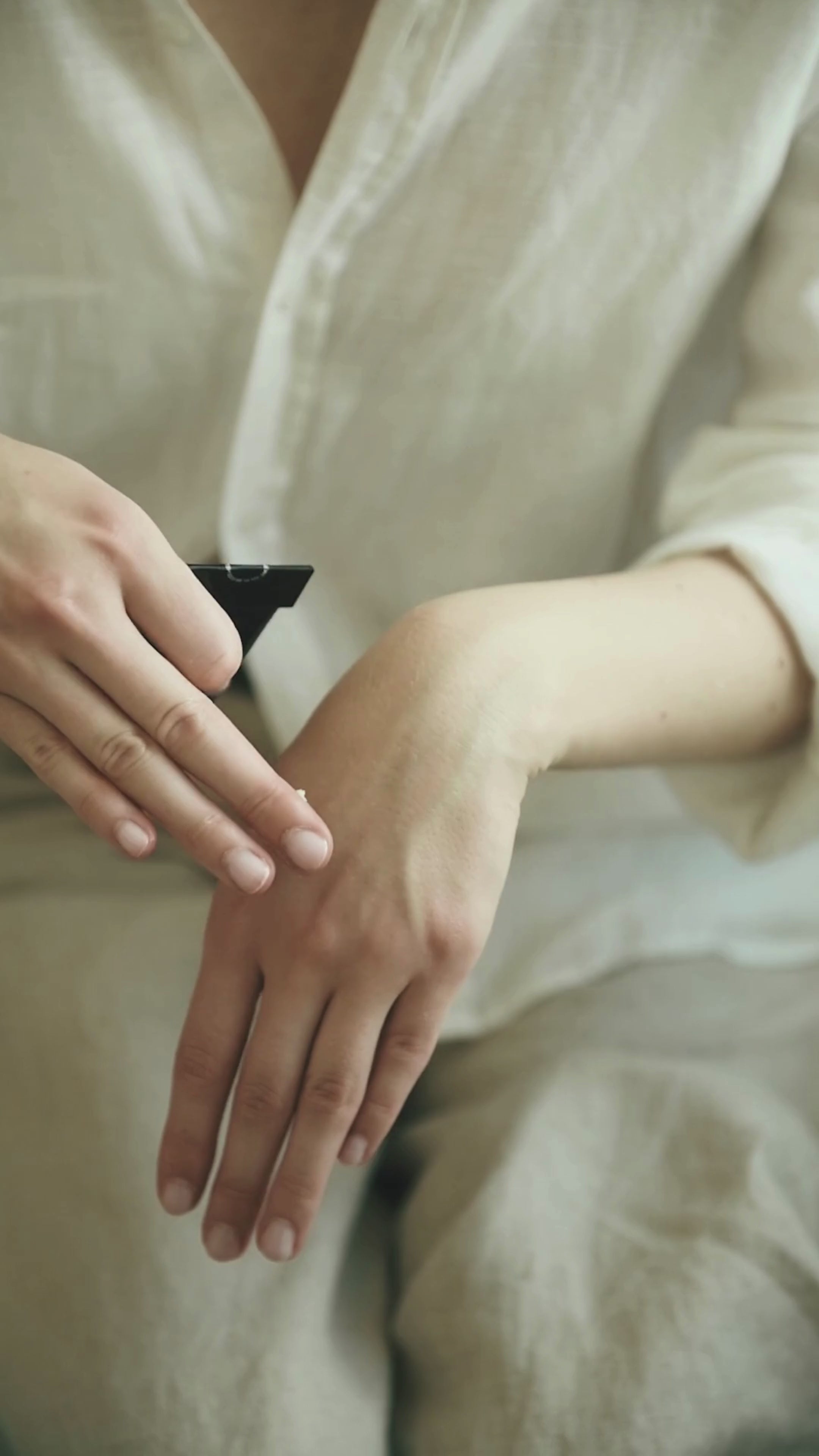 Award-winning Niki Newd® Skin Cream used as a night cream – antioxidant-rich care that evens skin tone, smooths fine lines, and features a rich texture where a little goes a long way.