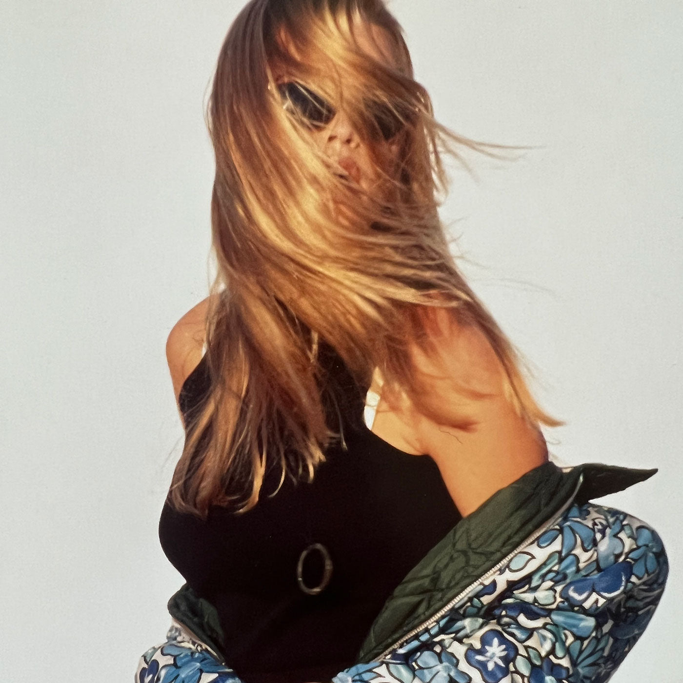 Kirsi modeling in Atlanta 1990
