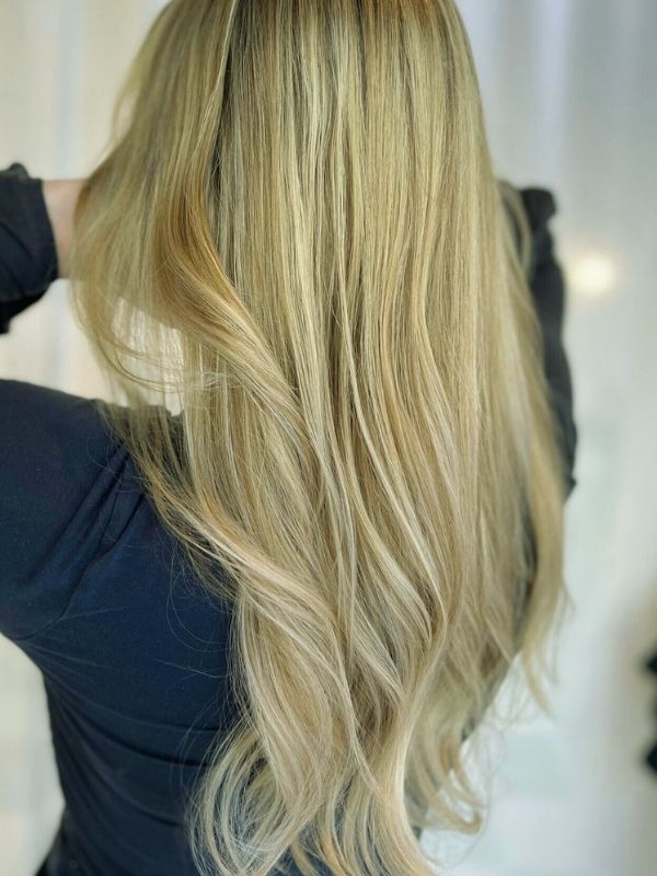 Soft Baby Highlights created at Niki Newd® Hair Studio – ultra-fine, natural-looking highlights for luminous and effortlessly blended hair.