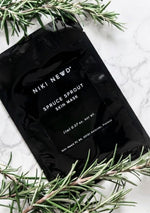 Niki Newd® Spruce Sprout Skin Mask – organic purifying face mask that balances and refreshes oily or unbalanced skin.