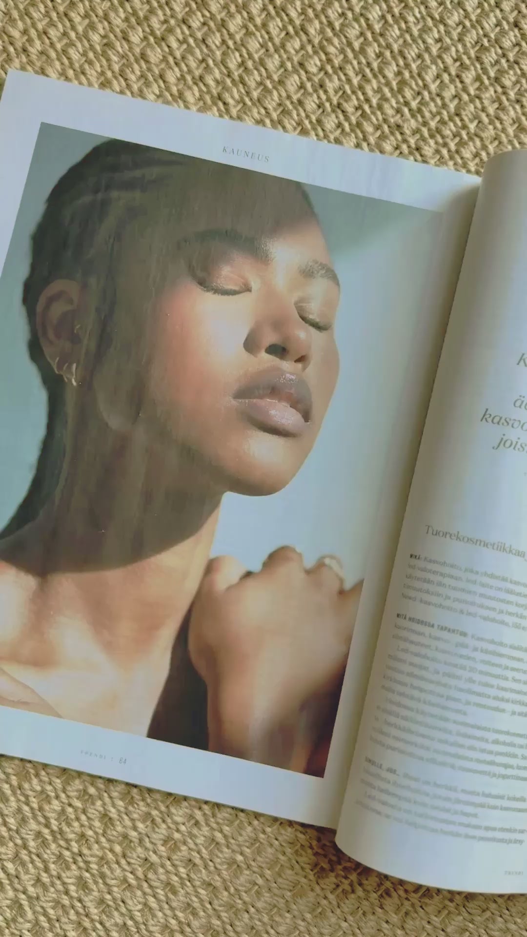 Skin Cream featured in Trendi magazine – named the perfect vitamin C cream.